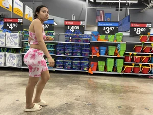 Public Beauties Series | PINK spanks on massive ass