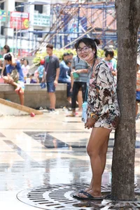 Water Festival girls in Thailand