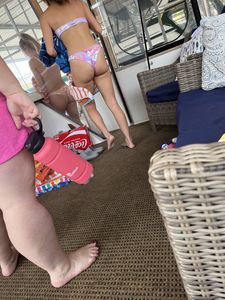 Bikini pool day