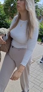 Huge titted pretty blonde student