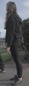 Perfect P shape + slight camel toe