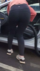 Vacuuming out Car, BENT OVER(VTL)!