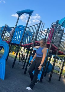 Fat ass latina milf at park (oc)