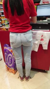Tight jeans and pants are sexy