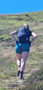 Amazing ass whike hiking