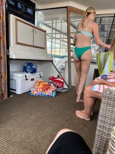 Bikini pool day