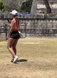 TULUM Foreign Juicy blonde cheeks hanging