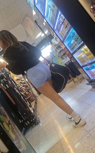 [OC] sexy body, nice legs and ass on latina in tight shorts