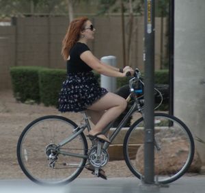 Bike time and nice legs