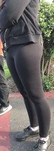 Perfect P shape + slight camel toe