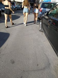 Absolutely amazing ass in shorts