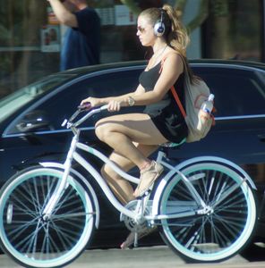 Bike time and nice legs