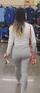 Nice Jiggly Ass Gray Leggings