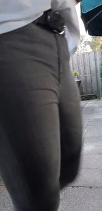 Tight jeans teen waitress crotch shots