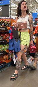 At the Walmart