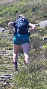 Amazing ass whike hiking