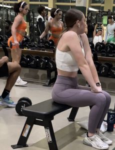 (C Grade Captures) College Gym Girls (PART 37)