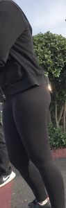 Perfect P shape + slight camel toe