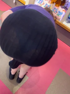 Co-worker VTL, Fat ass in a see through skirt