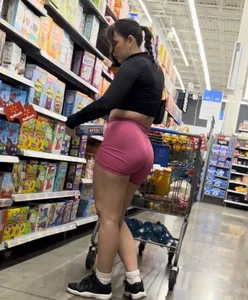 Amazing latina bubble butt pink Shorts(MEGA DROP)