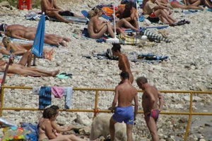 Croatia nude beach females, mostly mature