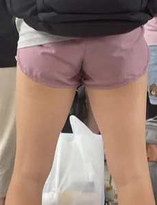 Dirty Blonde in Lululemon Shorts Pt 2