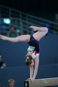 Candid gymnastics girls