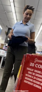Latina MILF, nice ass, lace panties VPL, big tits = NUTBUSTER