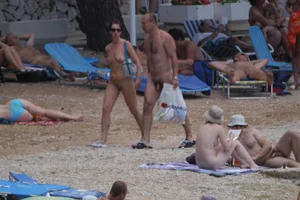 Croatia nude beach females, mostly mature
