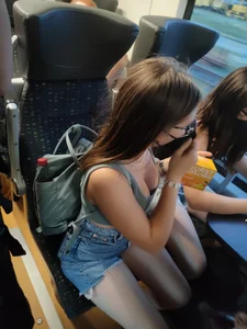 German Teen Sluts On A Train