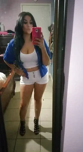 Sexy selfies in shorts
