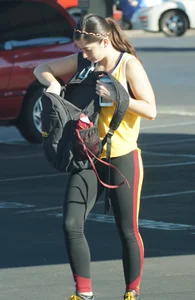 Candid girls in leggings and tights