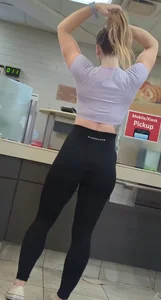 Alphalete babe with an Alpha+ ass