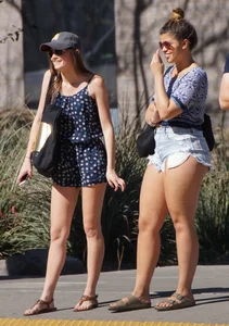 Girl in shorts with great legs
