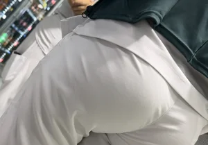 Skinny NURSE tight ASS