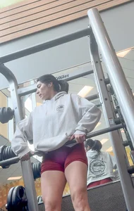 Red Spandex Shorts and tight ass! (OC)