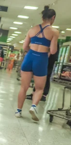 Asian gym shorts shopping (oc)