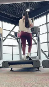 Sexy Fit Latina Tight Butt on the treadmill