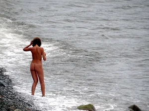 Publicly nude girls