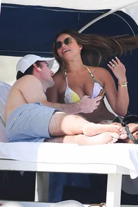 Brooks Nader looking sexy in a little bikini on a beach in Miami