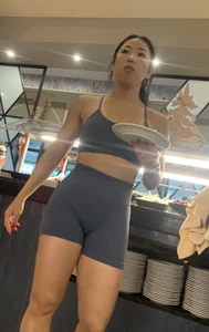 Asian and a fine ass Latina in bikini