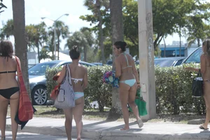 Riviera Beach, Florida tons of sexy bikini babes