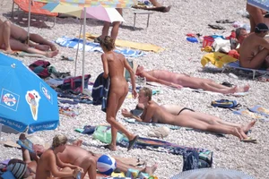 Croatia nude beach females, mostly mature