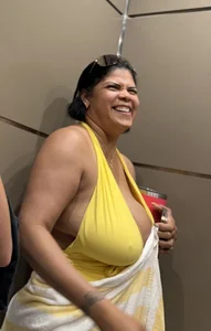 YELLOW SWIMSUIT BIG TITS