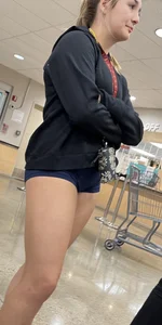 T33n pharmacy blue spandex