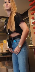 Various hot butts in tight jeans on the street and inside cafes, some teens too