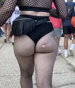 Festival Teens 7: Skinny blonde teen in blue bikini, perfect perky BOOBS on stunning brunette, perfect ass for worship in thin fishnets (my fav kind of ass)