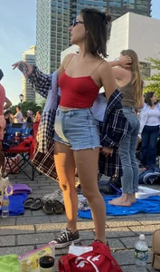 Hot girls celebrating 4th of july
