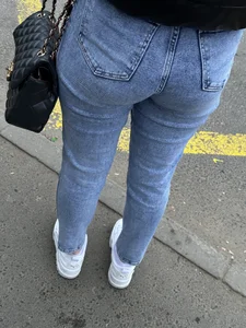 ASS in tight jeans