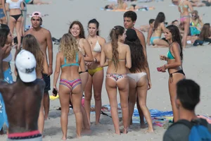 Sexy Deerfield Beach bikini girls